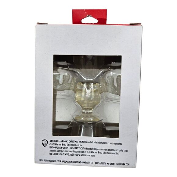 2021 Hallmark National Lampoons Christmas Vacation Moose Mug Ornament Eggnog NIB - Picture 2 of 3